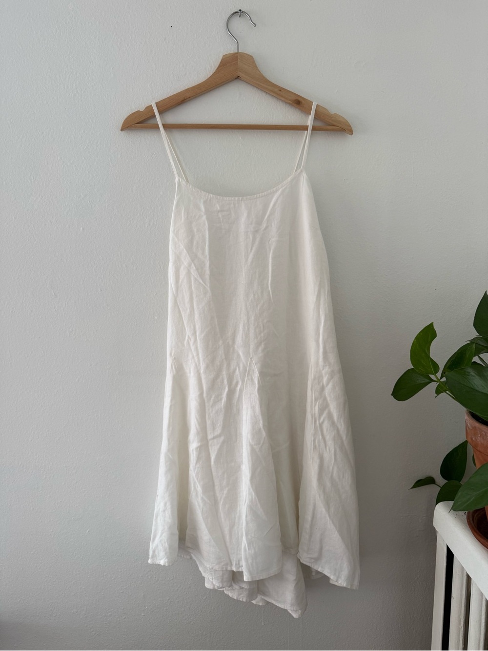 a new day White Spaghetti Strap Slip Dress